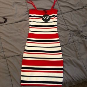 Beautiful dress!! Red white and blue